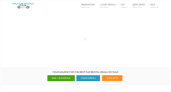 Desktop Screenshot of mauicar-rentals.com