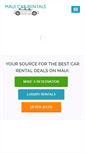 Mobile Screenshot of mauicar-rentals.com